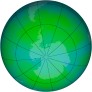 Antarctic Ozone 1991-12-25